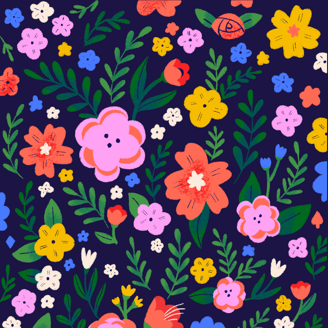 Anna Hurley Flower Pattern