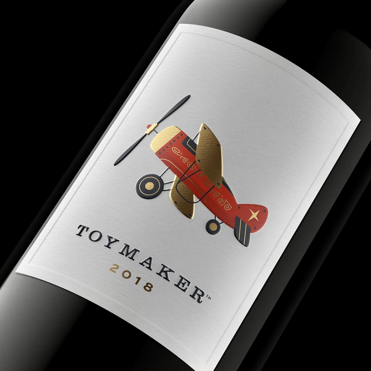 Anna Hurley Toymaker Wine Label